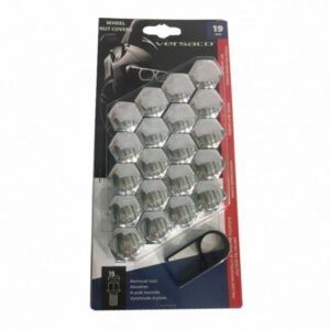 Καπάκια για μπουλόνια χρωμίου 19mm σετ 20τμχ VERSACO