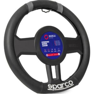 ΚΑΛ.ΤΙΜ.ΜΑΥΡΟ-ΓΚΡΙ ΔΕΡΜΑΤΙΝΗ Μ SPARCO