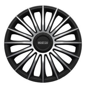 Τάσια Τροχών Treviso 15 μαύρο- ασημί 4τμχ Sparco