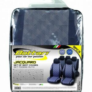 ΚΑΛΥΜΑΤΑ ΣΕΤ9ΤΕΜ.ΜΑΥΡΟ-ΓΚΡΙ JAQUARD BOTTARI