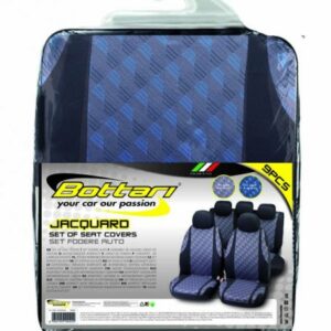 ΚΑΛΥΜ.ΣΕΤ ΜΑΥΡΟ-ΓΚΡΙ-ΜΠΛΕ JAQUARD BOTTARI