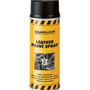LEATHER SPRAY BLACK 400ML CHAMELEON
