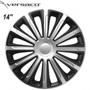 Τάσια ζαντών 14'' Trend Ασημί - Μαύρα Versaco