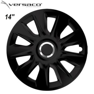 Τάσια ζαντών 14'' Versaco Stratos RC Μαύρο με Νίκελ Δαχτυλίδι