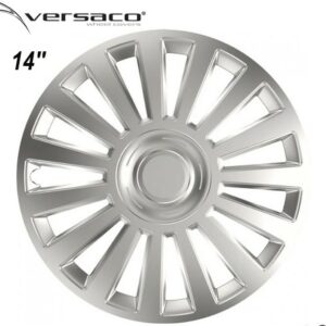 Τάσια ζαντών 14'' Luxury Ασημί Versaco