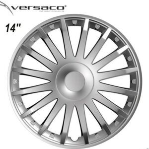 Τάσια ζαντών 14''  Crystal Ασημί Versaco