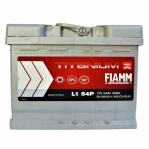FIAMM TITANIUM PRO L1P 12V/54AH ΜΠΑΤΑΡΙΑ