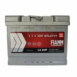 FIAMM TITANIUM PRO L2P 12V/60AH ΜΠΑΤΑΡΙΑ