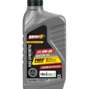 Full Synthetic 0W-20 DEXOS Engine Oil 6X946ml MAG