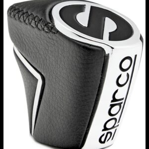 ΛΕΒΙΕΣ ΤΑΧΥΤ.BLACK LEATHER-ALUMIN.SPARCO