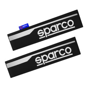 Μαξιλαράκια ζώνης μαύρο 2τμχ Sparco
