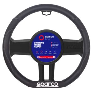 Κάλυμμα Τιμονιού μαύρο D37.5*8.5cm Sparco