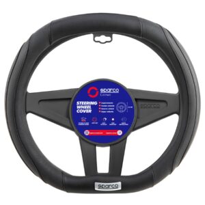 Κάλυμμα Τιμονιού μαύρο small D35cm Sparco