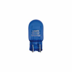 W21/5W(T20) 12V 21/5W W3X16Q ΚΑΡΦΩΤΟ ΜΠΛΕ BLUE DYED-GLASS 2ΤΕΜ.